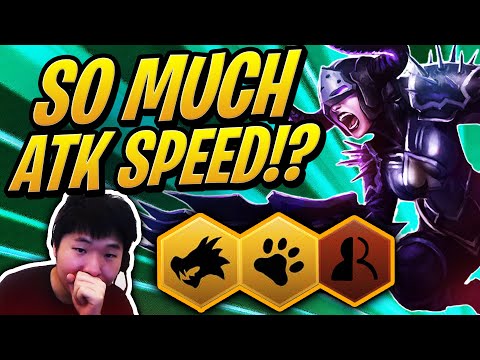 SO MUCH ATTACK SPEED?! - 4 Wild Shapeshifter Comp | Teamfight Tactics | TFT | LoL Auto Chess