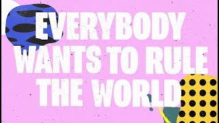Trevor Horn (feat. Robbie Williams) - Everybody Wants to Rule the World (Lyric Video)
