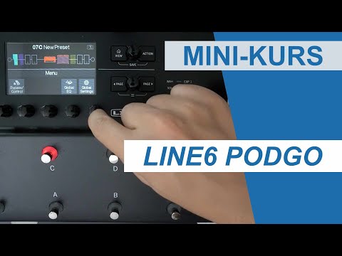 Mini-Kurs: Line6 PodGo. Grundlagen, Sounds und IRs importieren, eigene Sounds erstellen uvm.