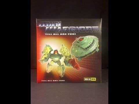 Transformers UFO (iGear Mini Warrior MW-04) Review