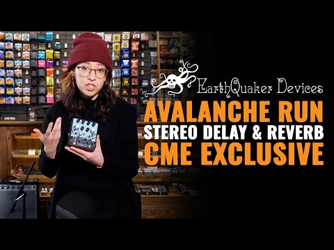 EarthQuaker Devices Avalanche Run (CME Exclusive) Mint Green and Black | CME Gear Demo