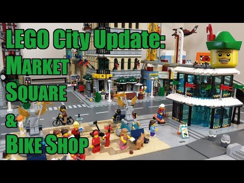 LEGO City Update - Market Square 40221 & Bike Shop 60026 🚲🏹