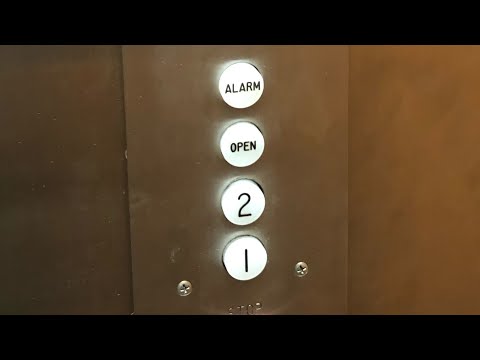 Vintage Montgomery Hydraulic Elevator @ Byline Bank - Berwyn, IL.