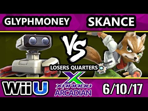 Smash 4 - DtJ Glyphmoney (Rob) Vs. Skance (Fox) Spring Arcadian Losers Quarters