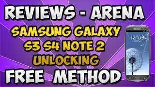 HOW TO FREE unlock samsung galaxy s3 4g lte and ga