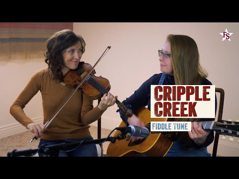Katie Glassman and Celeste Johnson Play Cripple Creek | Fiddle Tune