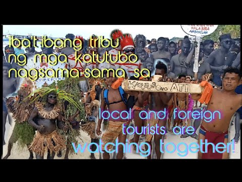 ATI-ATIHAN ALL TRIBES AND CLANS ARE GET TOGETHER IN THE TOWN OF MALAY AND ISLAND OF BORACAY