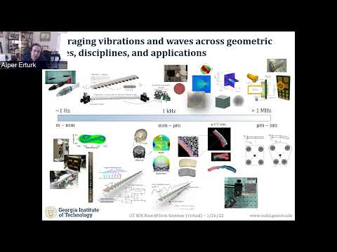 Alper Erturk: Leveraging Vibrations and Waves Across Geometric Scales, Disciplines, and Applications