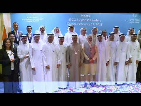 Modi meets with GCC business leaders