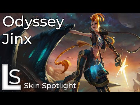 Odyssey Jinx - Skin Spotlight - Odyssey Collection - League of Legends
