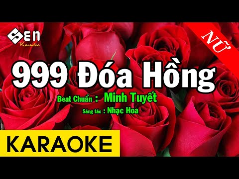 Karaoke 999 Đoá Hồng Tone Nữ Nhạc Sống - Beat Chuẩn Minh Tuyết (Nhạc Hoa Lời Việt)