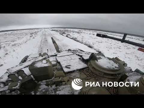 Russia Ministry of Defense showed firing from the latest T-90M  tanks