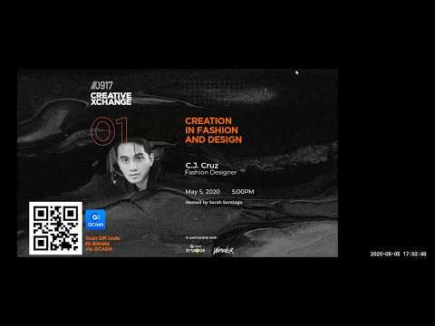 CJ Cruz Talks Creation in Fashion and Design | 0917 Creative XChange
