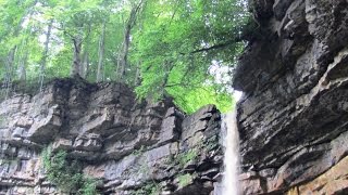 preview picture of video 'Yorkshire Dales Country Walk - Hawes-Hardraw Force-Gayle round'