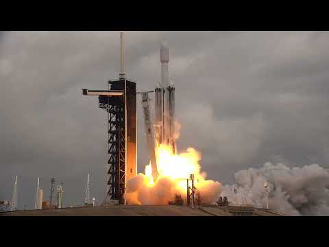 Falcon Heavy Psyche Isolated Launch Views (4K)