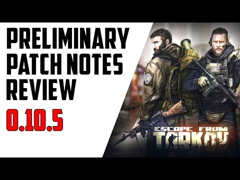Patch 0.10.5 - Bolt Action SR Changes| Flea Market| Med Animations| Mosin Mods| MP7|