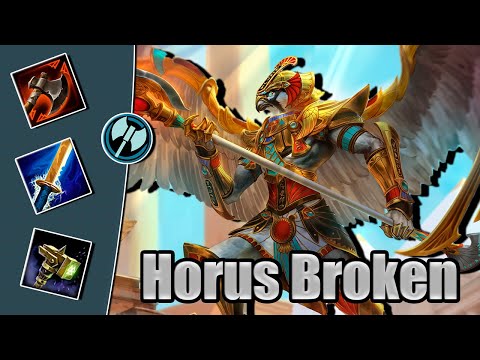 E Esses itens Hirez?...🥴🥴 | Horus Solo | Smite