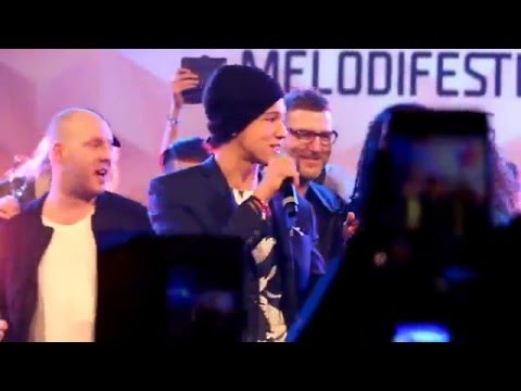 ESCKAZ in Stockholm: Frans - If I Were Sorry (at the Melodifestivalen afterparty)