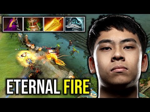 ETERNAL FIRE..!! Cancer Phoenix Max DPS Mid Lane by Ana 7.22 | Dota 2