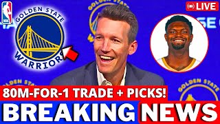 PELICANS TRADING AN ELITE PLAYER TO THE WARRIORS IN A MEGA DEAL INVOLVING OTHER PLAYERS?!