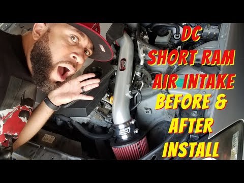 2004 G35 DC Short Ram Air Intake Install