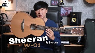 Video thumbnail for Sheeran Guitar by Lowden W-01 by DEN FINGER