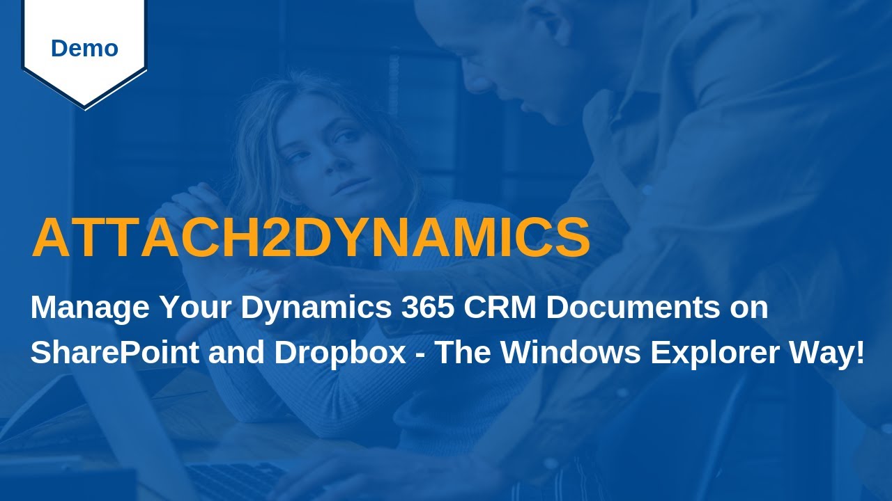 Drag, Drop & Manage documents on SharePoint, Dropbox in Dynamics 365 CRM