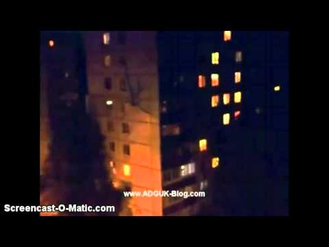 Alien Insect Creeps Down Building In Russia?