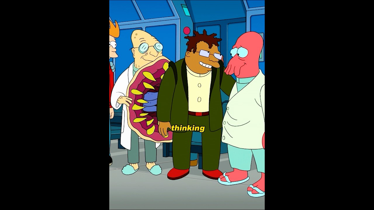 Paranoia on the Planet Express #futurama #funny #cartoon #animation #thesimpsons