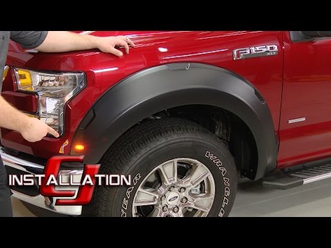 F-150 Roush Fender Flare Kit With LED Lighting 2015-2017 Installation