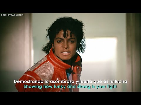Michael Jackson - Beat It // Lyrics + Español // Video Official