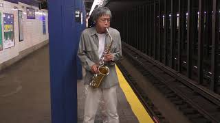 Tamio Shiraishi, E train, Spring street station, 8-26-17 4/7