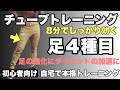 【大腿】強く逞しい足作りの第一歩!大腿筋4種目8分のチューブトレーニング