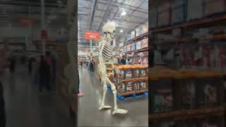 Costco halloween decorations are next level!#ai #viral #blowthisup #fyp #skeleton #halloween #costco