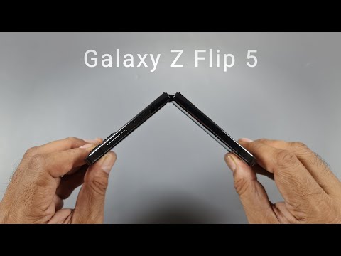 Samsung Galaxy Z Flip 5 Unboxing & Camera Test | Black Colour