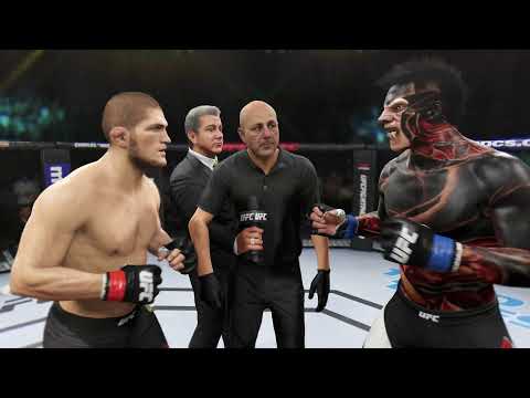 Khabib vs. Horrible Demon - EA Sports UFC 2 - Champion Fight 🦅