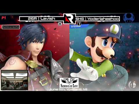 Yoderleheehoo (Luigi) vs Lavish (Chrom) - EMUSC Summer of Love Winners Pools