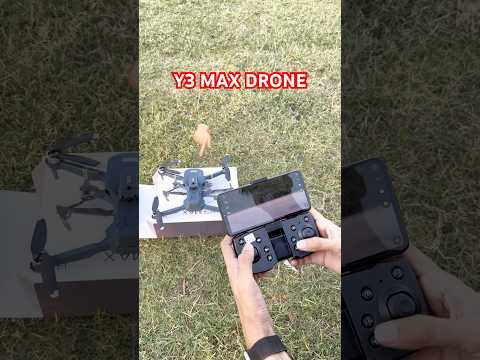 Best drone Y3 MAX 🔥 Brushless motor drone foldable drone Wi-Fi connectivity under 3000￼