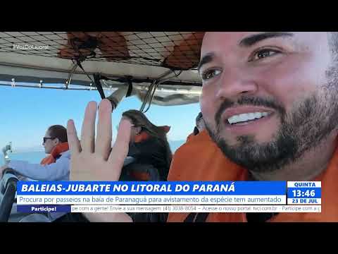 BALEIAS-JUBARTE NO LITORAL DO PARANÁ