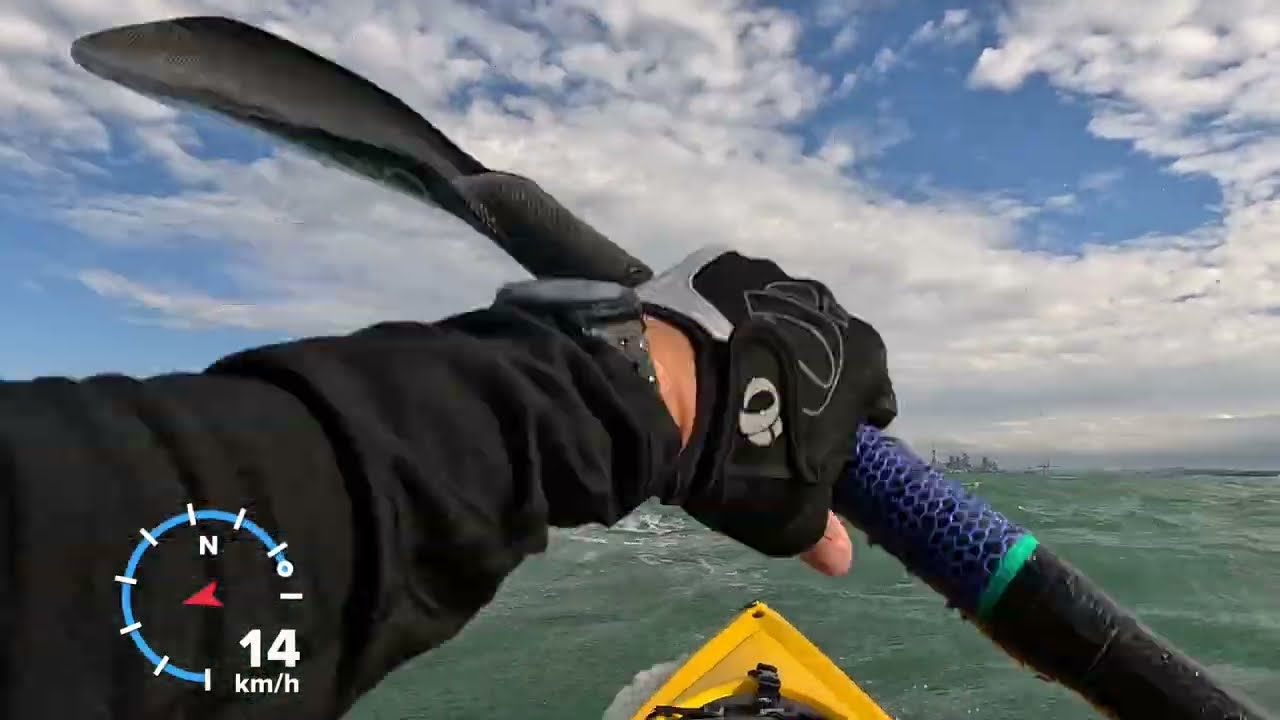 How fast is the Ocean Kayak Scupper Pro downwind?