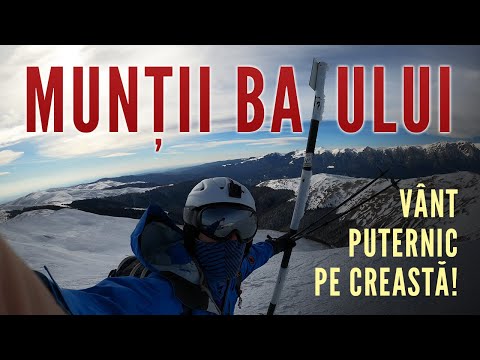 Munții Baiului | Vânt Nebun pe Creastă și Zăpadă Puțină pentru Schi de Tură