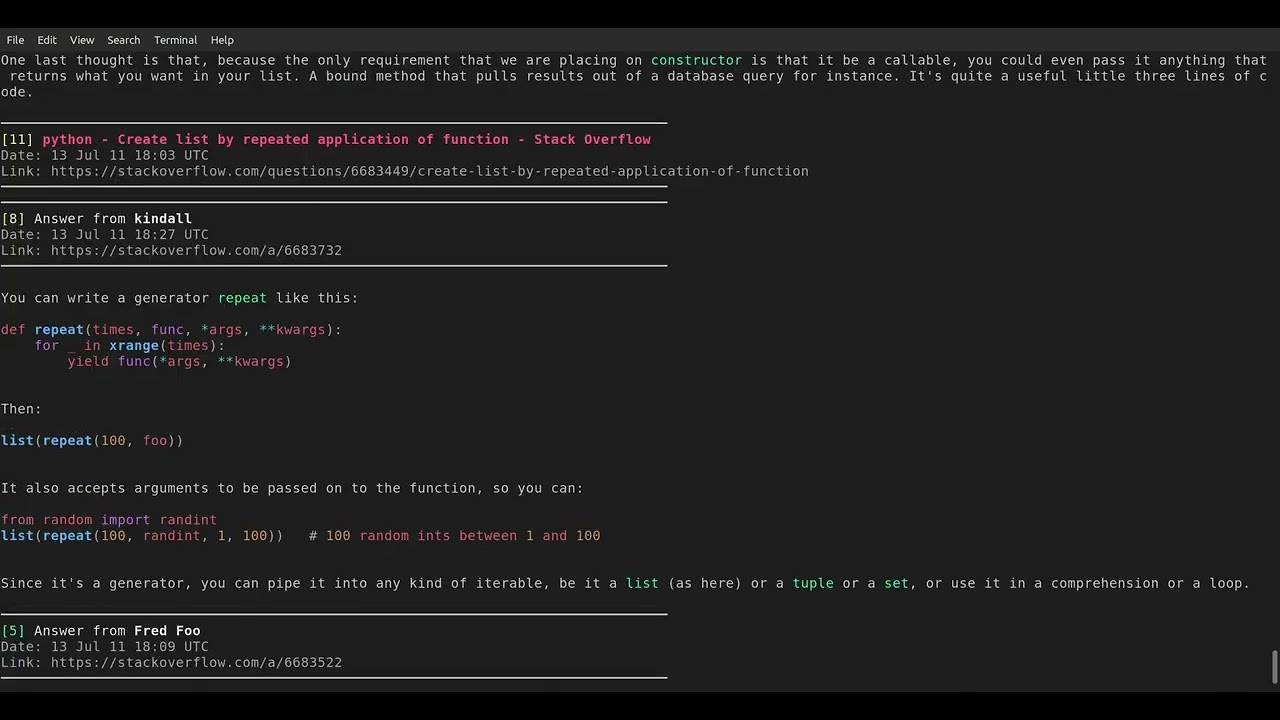 How to Search Stack Overflow in your Terminal