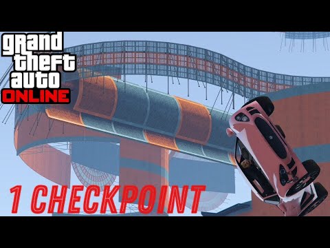 1 CHECKPOINT byRussian337 I обзор карты I IMPOSSIBLE AUTOPARKOUR IN GTA5