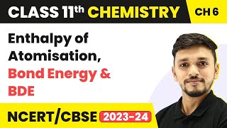 Class 11 Chemistry Ch 6 | Enthalpy of Atomisation, Bond Energy and BDE - Thermodynamics