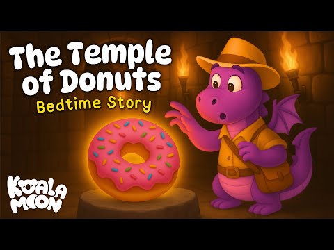 The Temple of Donuts ✨ Sleepy Storytime Adventure for Kids 💤 Calming Bedtime Stories 😴