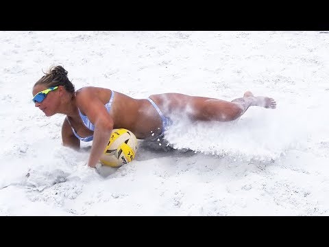 BEST OF WOMEN'S BEACH VOLLEYBALL | Women's Open | Dig the Beach | Fort Myers FL Video
