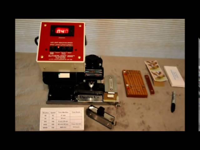 SUTHERLAND® 2000 Rub Test