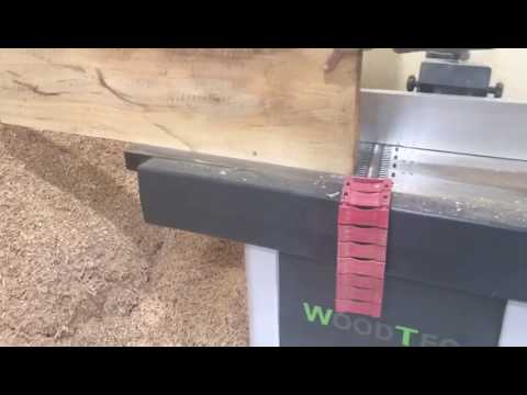 WoodTec F 300 - станок фуговальный woo478, видео 5