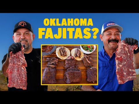 I Taught Kosmo How to Grill FAJITAS in Texas! (Skirt Steak, Sirloin & Wagyu Flap)
