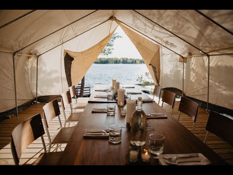 TRADISHIN - Meet Sunfish, a Tiny Restaurant in a Tent on Georgian Bay